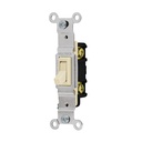 Interruptor vertical de palanca, Standard, marfil, Volteck