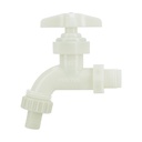 Llave p/manguera, de plástico 65g,1/2", granel, Pretul