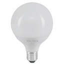 Lámpara de LED tipo globo 8 W luz de día, en caja, Volteck