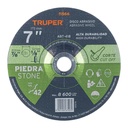 Disco abrasivo para corte de piedra de 7" x 3.2 mm, Truper