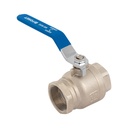 Válvula de esfera, de latón, roscable, 1-1/2", alta presión, Foset