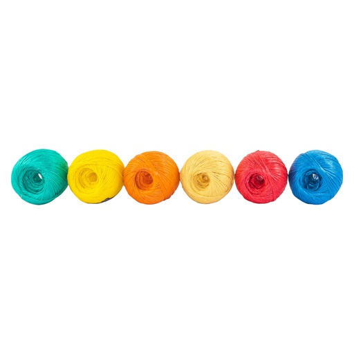 [RAF-250C] Rollo de rafia de 230 m colores surtidos calibre 2.2 g/m, Fiero