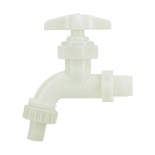 [LL-17P] Llave p/manguera, de plástico 65g,1/2", granel, Pretul