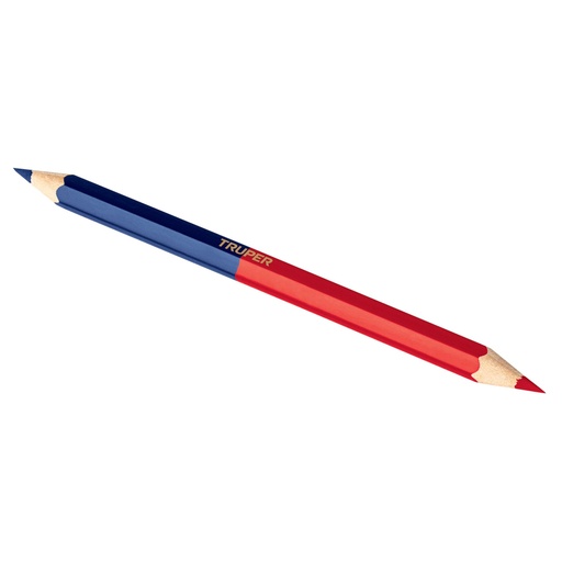 [LAP-18B] Blíster con 2 lápices 18 cm bicolor gruesos para carpintero
