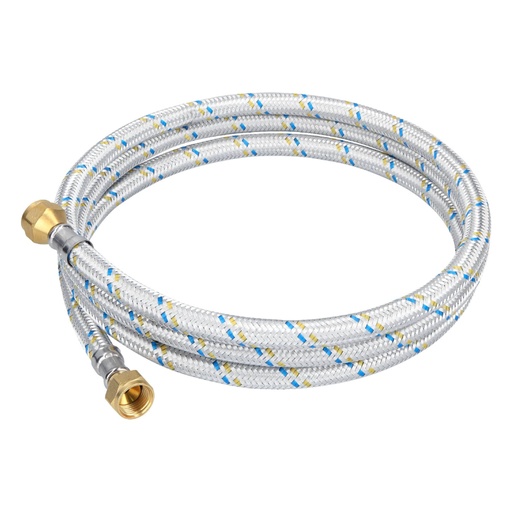 [FGA-20] Manguera para gas, aluminio, 3/8" x 3/8", 200 cm, Foset