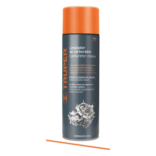 [KC-470] Limpiador de carburador, 470ml (16oz), Truper
