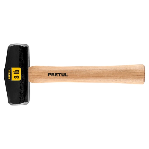 [DHT-3P] Marro tipo Nevada 3 lbs. mango 10-3/4", Pretul
